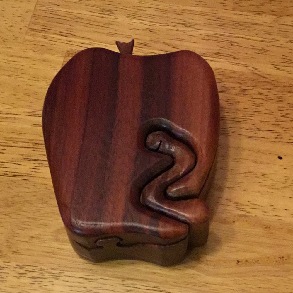 Hand crafted puzzle box.